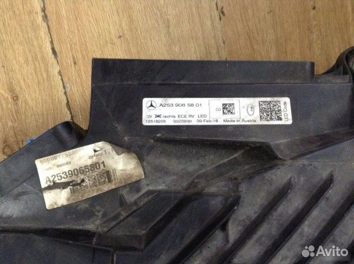 Фара правая Mercedes-Benz Glc-Class X253