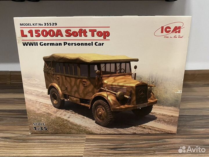 Сборная модель 1/35 ICM 35529 L1500A Soft Top