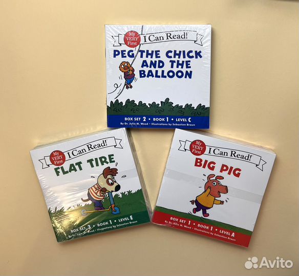 Набор книг для детей на английском языке