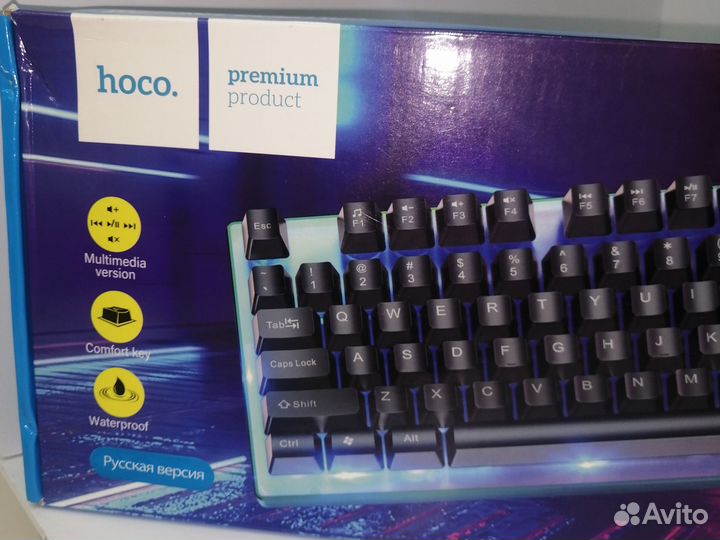 Набор клавиатура мышь hoco GM-18