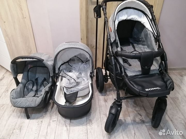 Коляска Verdi Sonic plus 3 в 1