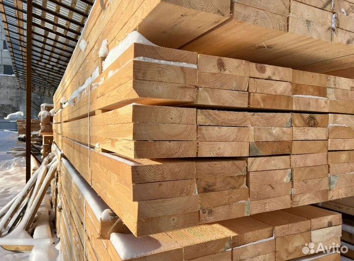 Брус, доска обрезная