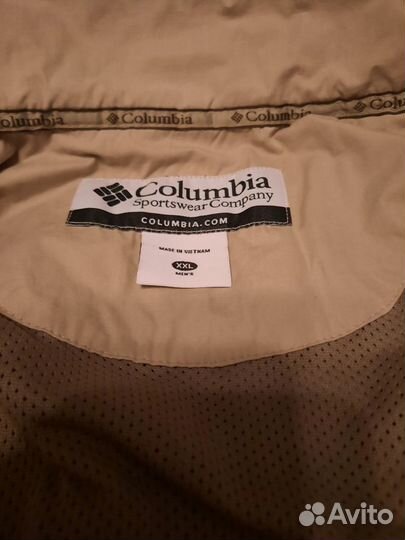 Мужская лёгкая куртка columbia XXL