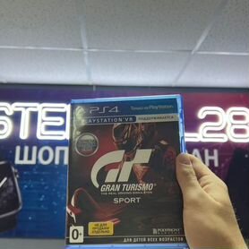 Диск gran turismo sport ps4 новый