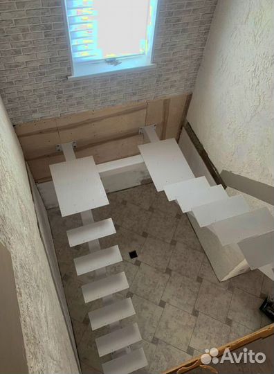 Лестничный каркас под ключ