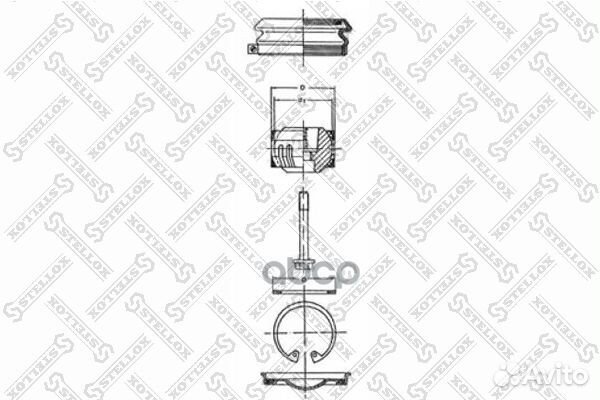 Р/к V-обр. тяги (мп)(центр) d72 Omn DAF/Iveco