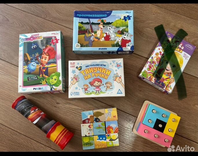 Развивающие игрушки от 3 лет пакетом