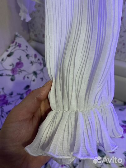 Блузка школьная белая 164