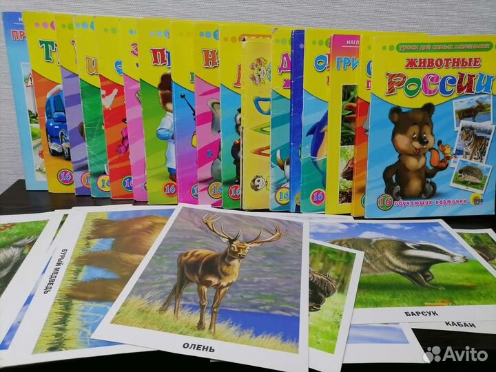 Обучающие карточки для самых маленьких