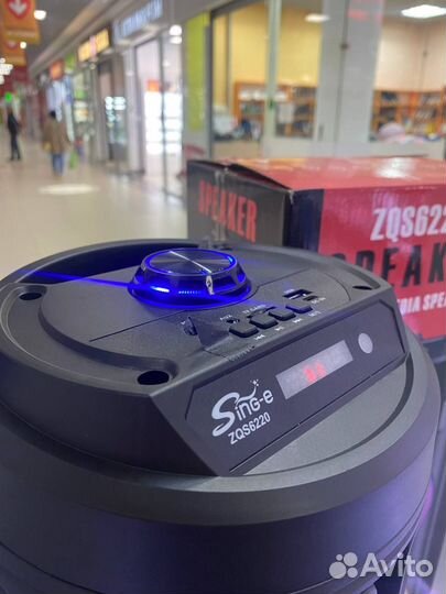 Портативная блютуз колонка