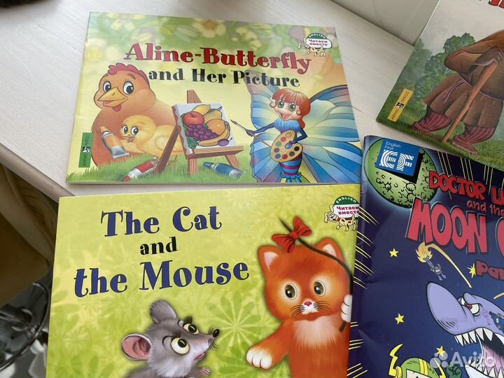 Книги для детей по английскому языку пакетом 7 шт
