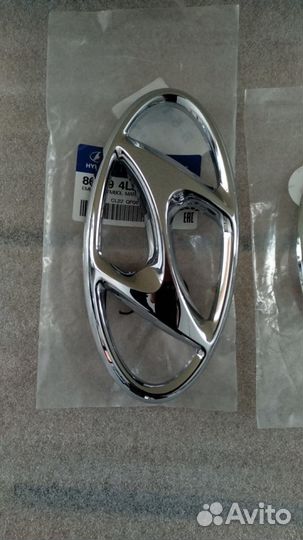 Эмблемы на Hyundai Solaris 11-15-17