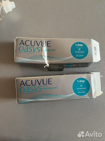 Линзы контактные acuvue oasys 1 day