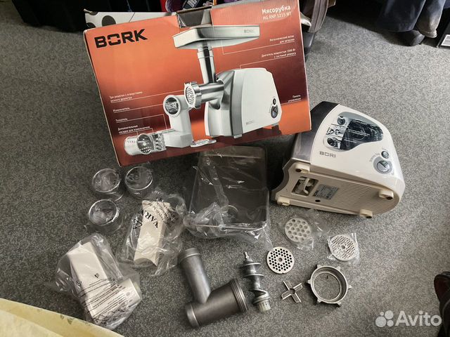 Мясорубка Bork по частям