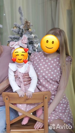 Платье для мама и дочки