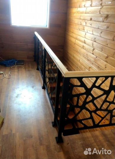 Перила для лестниц кованные