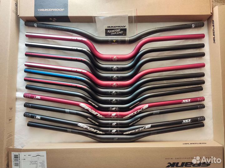 Рули Spank, Truvativ, Cube, Nukeproof, Sixpac,Funn