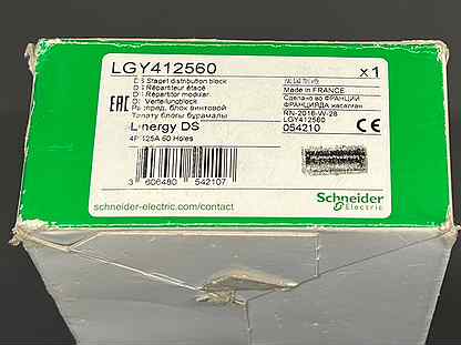 Schneider LGY412560 Блок, новый,без крышки, 1 шт