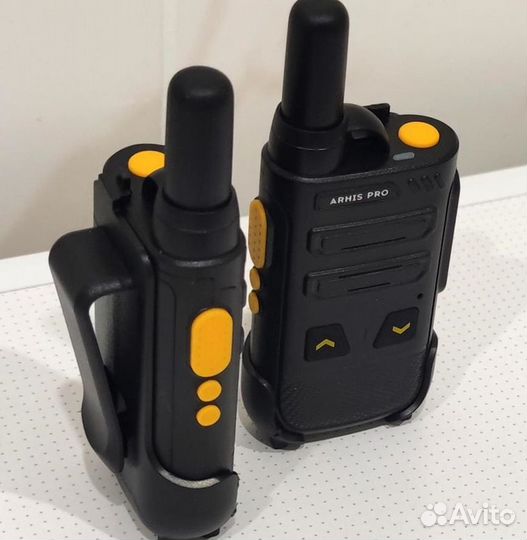 Рация-радиостанция с гарнитурой-наушником