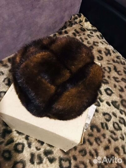 Шапка норковая