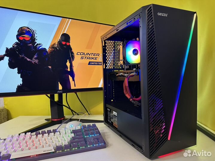 Игровой пк для современных игр новый 32gb RAM