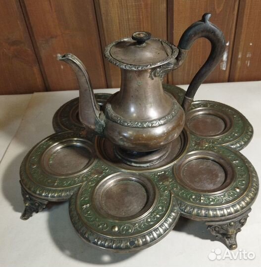 Кофейник Frager Фраже Варшава царизм 1847г