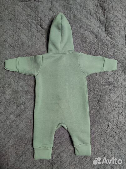 Комбинезон из футера с начесом BONcotton 62-68