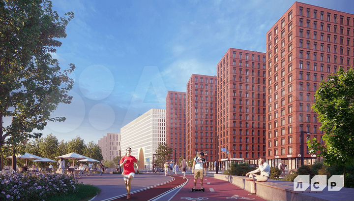 3-к. квартира, 82,2 м², 11/15 эт.