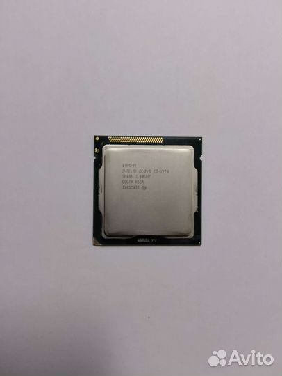 Процессор Xeon 1270