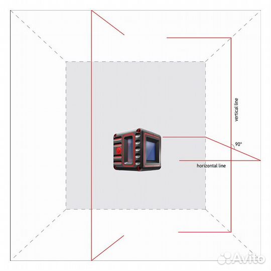 Лазерный уровень ADA cube 3D home edition