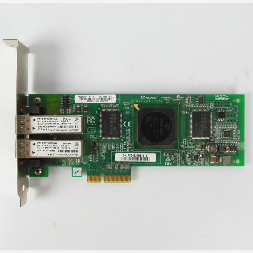 [39R6593] Qlogic Qle2462 4gb Fibre Channel Dual Port 39r6593