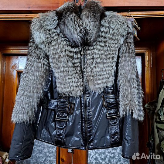 Шубка с чернобуркой