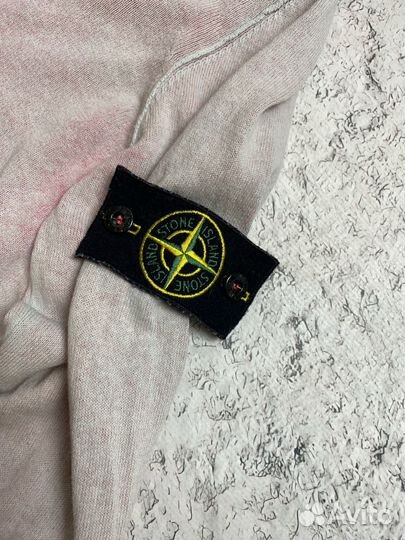 Stone island hand sprayed hoodie(М) оригинал