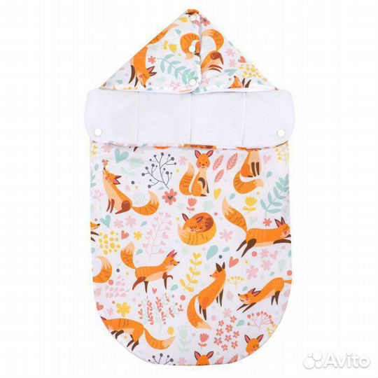 Конверт на выписку демисезонный с прорезями Fox