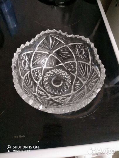 Хрустальная ваза/салатник