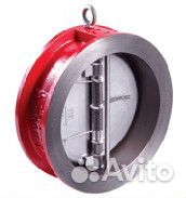 Обратный клапан Рашворк 400 Ду600 Ру16 двустворчатый