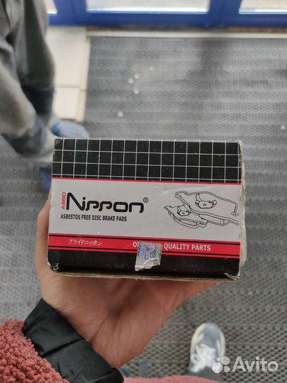 Колодки передние logan