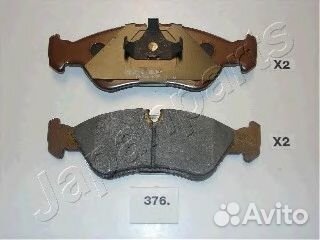 Комплект тормозных колодок PA376AF japanparts