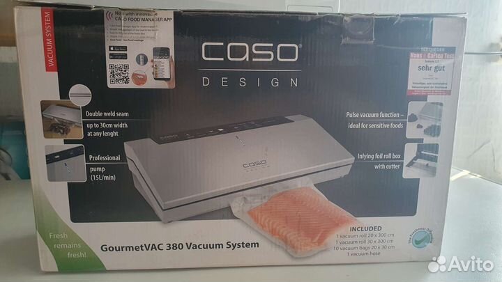 Ваукуматор caso VAC 380