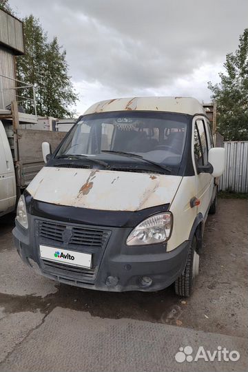 ГАЗ ГАЗель 33023 2.9 МТ, 2010, битый, 203 052 км