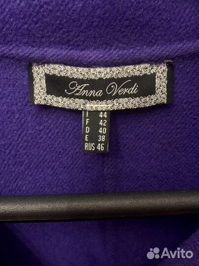 Пальто женское 44 46 шерсть весна-осень