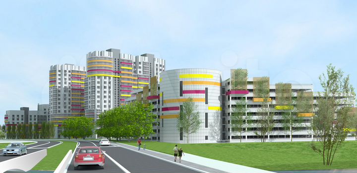 2-к. квартира, 54,6 м², 17/17 эт.