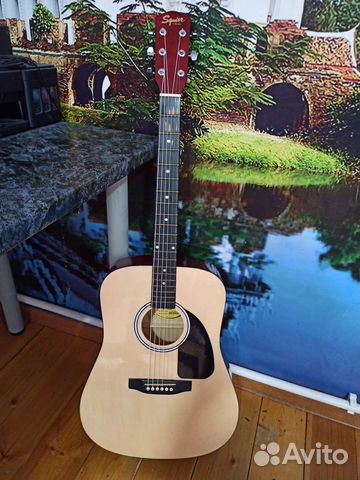 Акустическая гитара fender squier SA-150