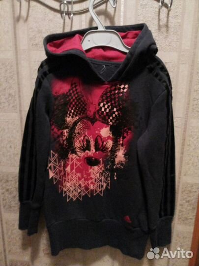 Толстовка адидас рост 128 см