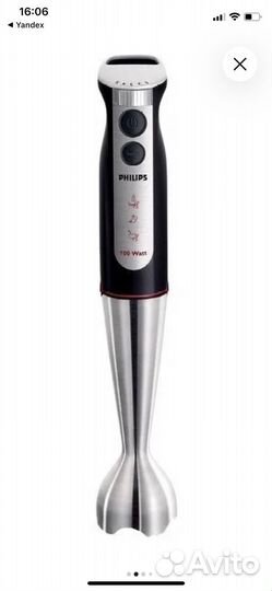 Блендер погружной philips HR1372 на запчасти