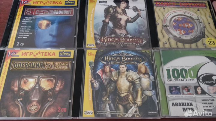 Компьютерные игры на CD