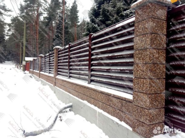 Забор-жалюзи