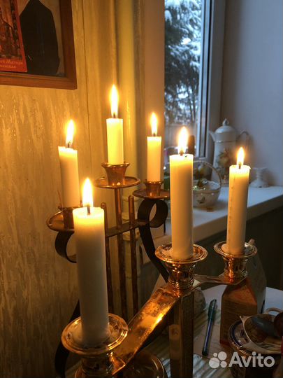 Свечи стеариновые набор 30шт