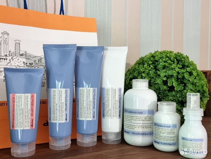 Davines Su шампунь, кондиционер, маска, spf