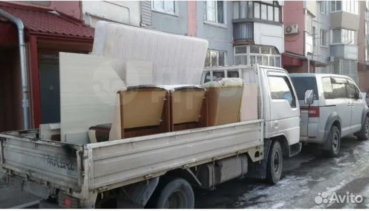 Грузоперевозки переезды грузчики вывоз мусора